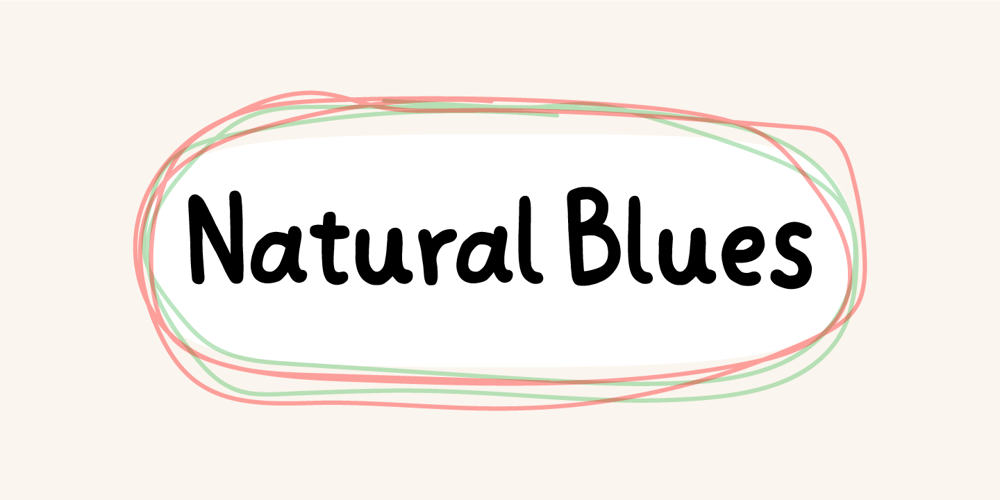 Natural Blues font