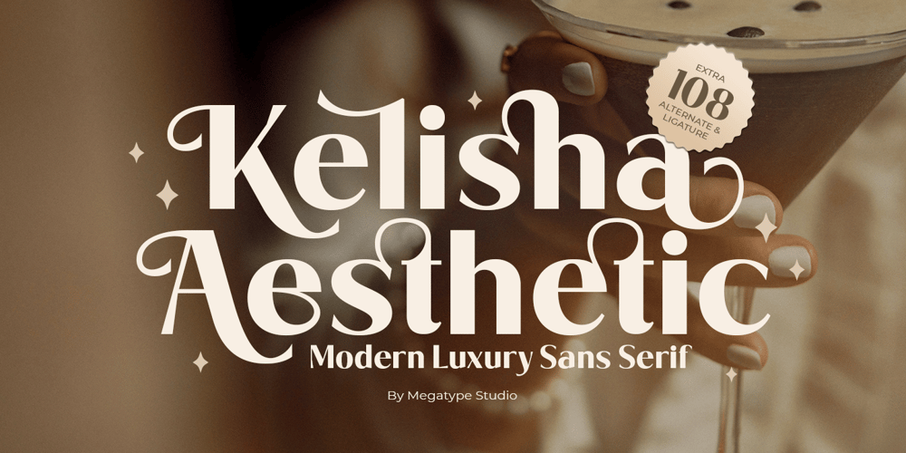 Kelisha Aesthetic font