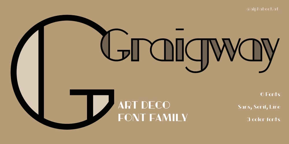 Graigway font