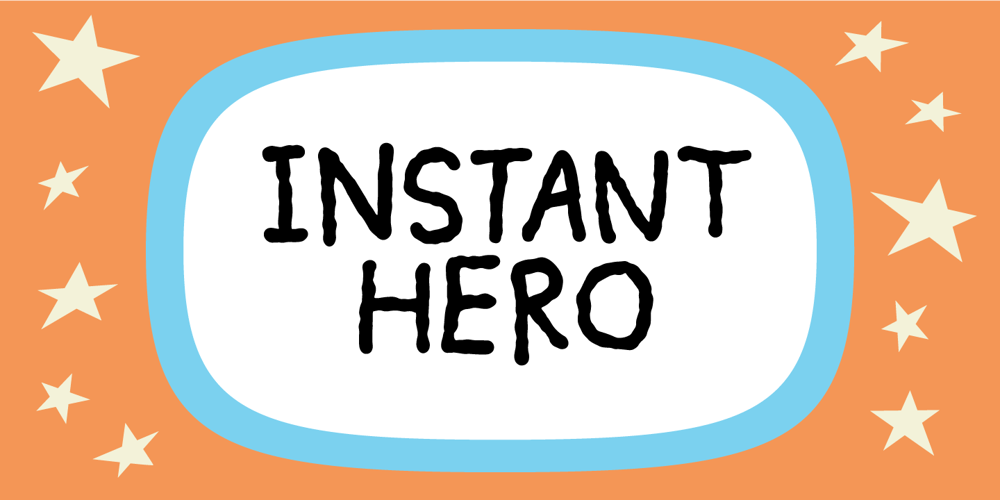 Instant Hero font