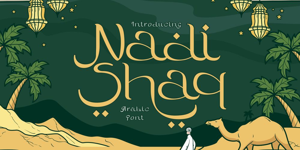 Nadishaq font