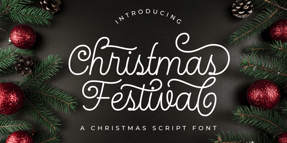 Christmas Festival font