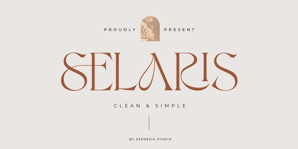 Selaris font