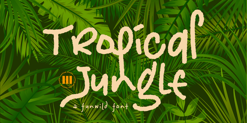 Tropical Jungle font