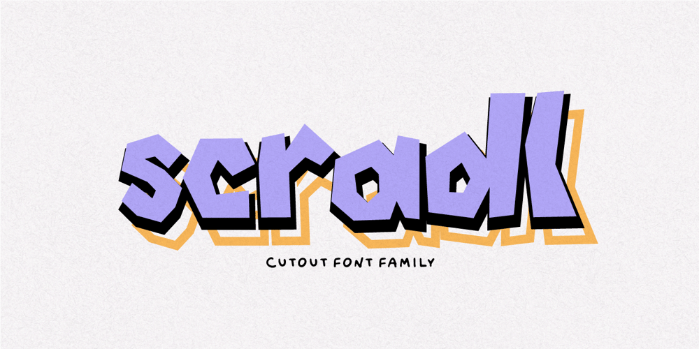 Scradl font