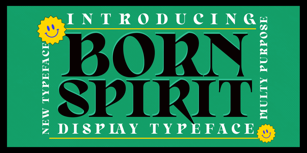 Born Spirit font