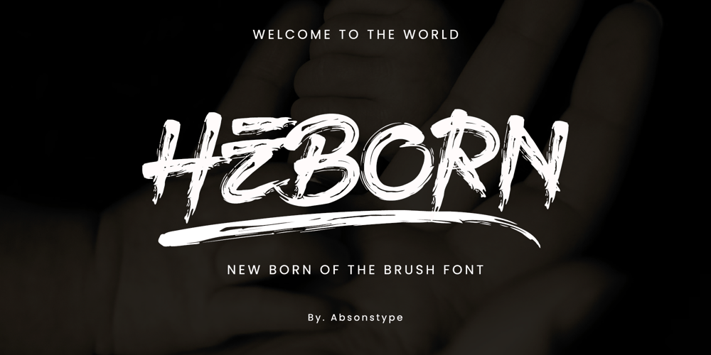 Heborn font