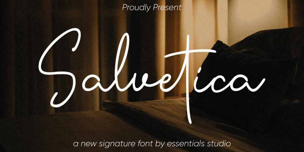 Salvetica font