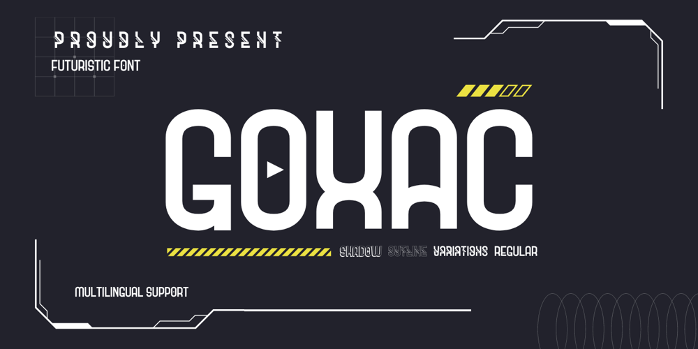 Goxac font