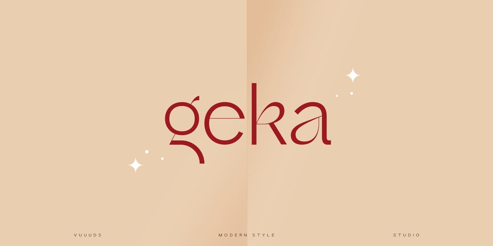 Geka font