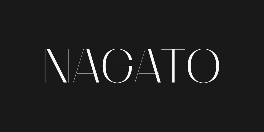 Nagato font