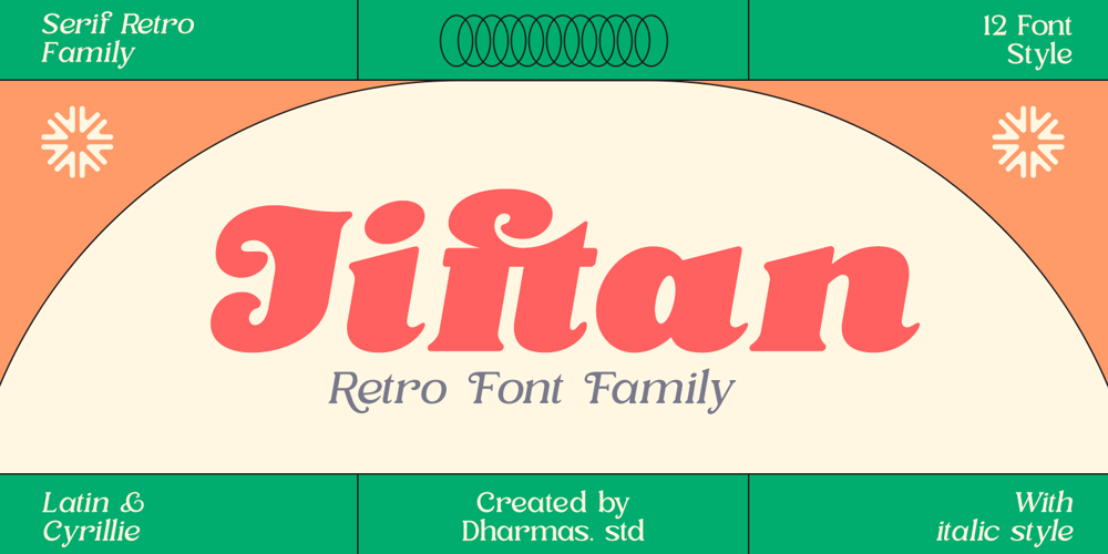 Jiftan font
