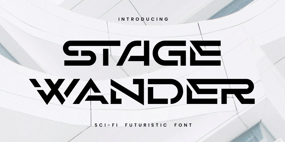 Stage Wander font