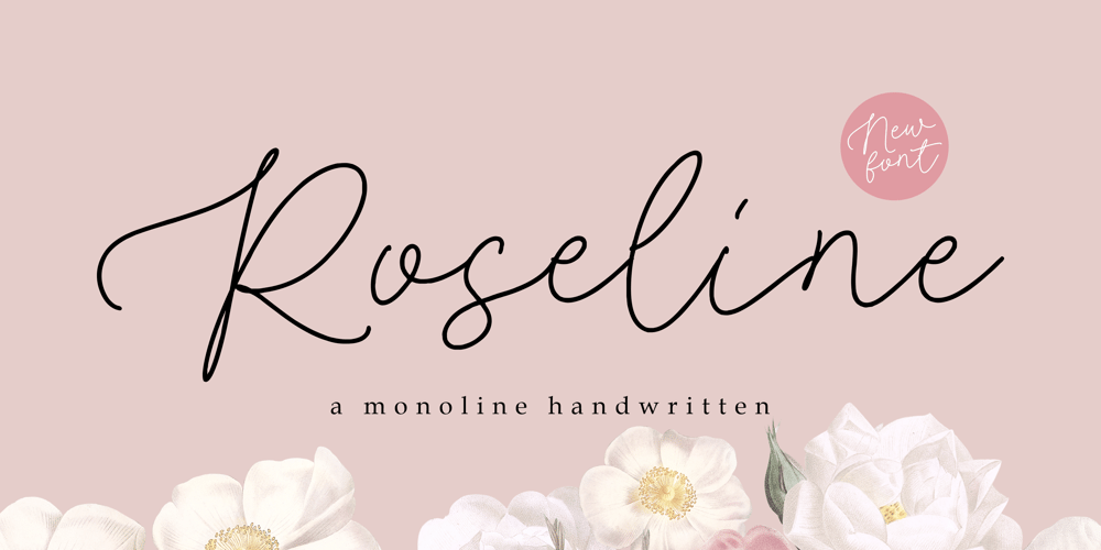 Roseline font