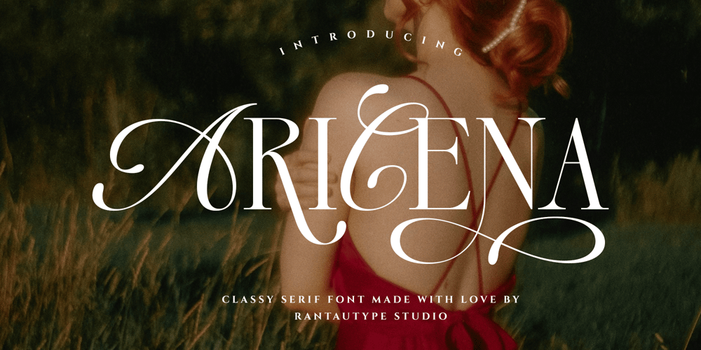 Aricena font