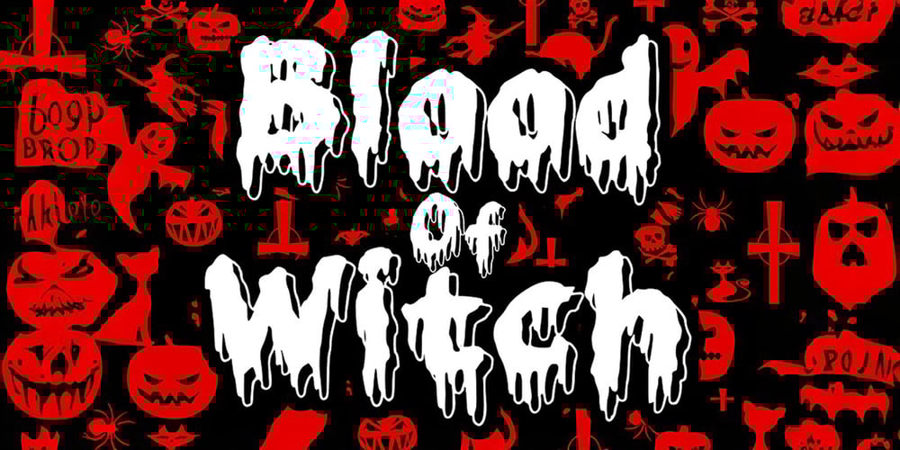 Blood Of Witch font