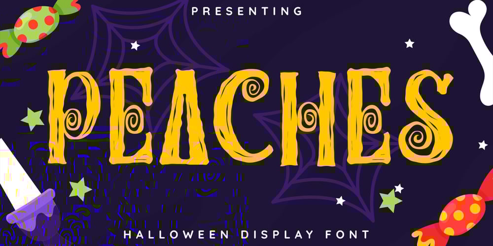 Peaches font
