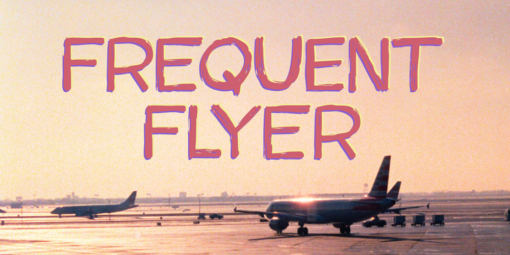 Frequent Flyer font