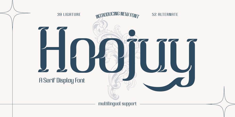 Hoojuy font