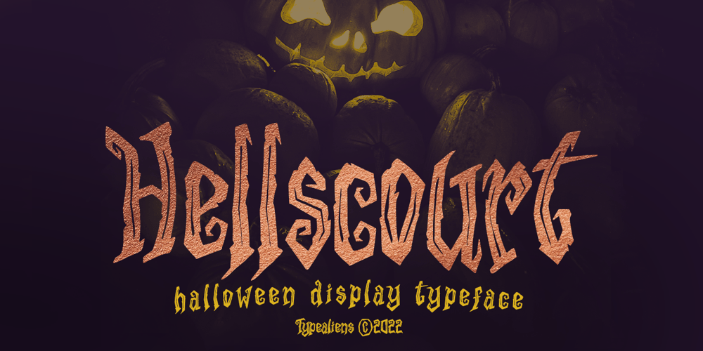 Hellscourt font