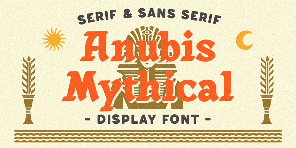 Anubis Mythical font