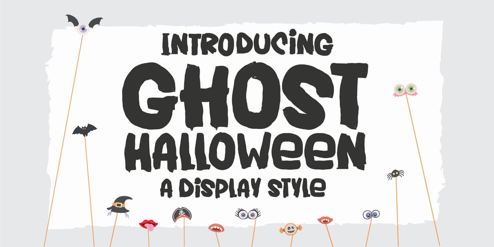 Ghost Halloween font
