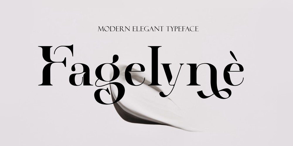 Fagelyne font