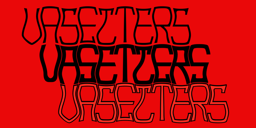 Vasetters font