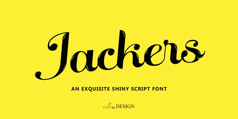 Jackers font