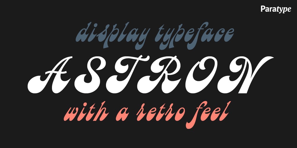 Astron font