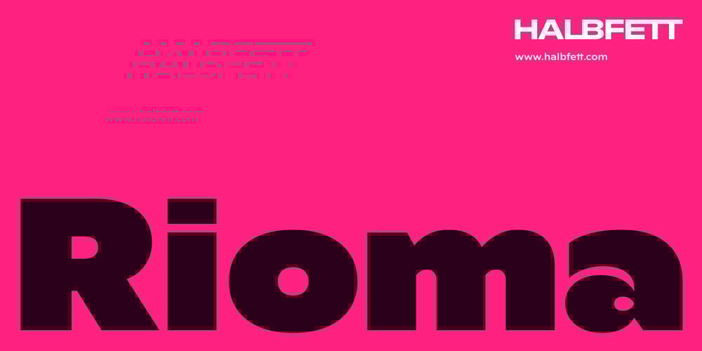 Rioma font