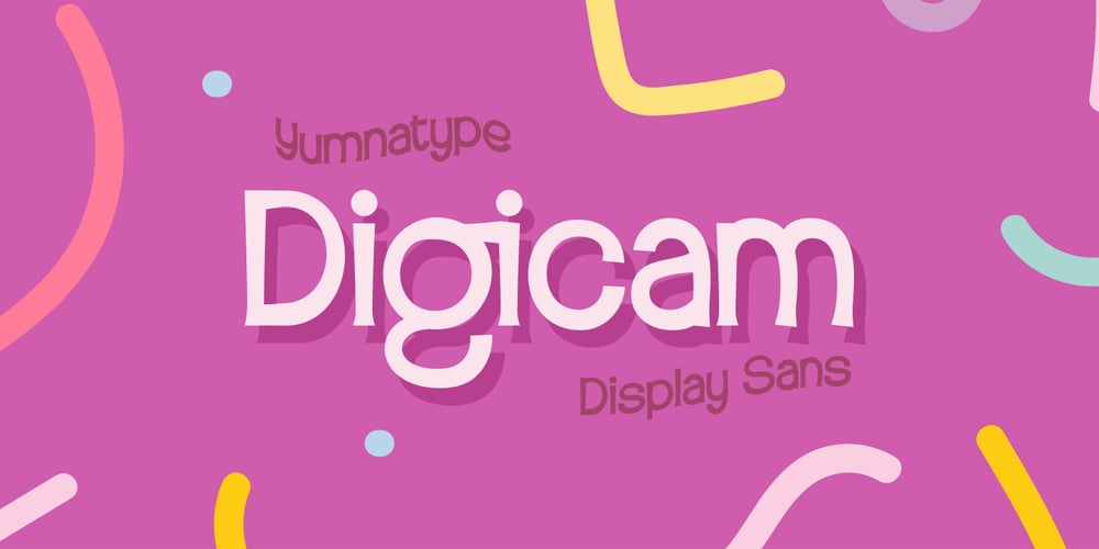 Digicam font