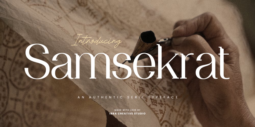 Samsekrat font