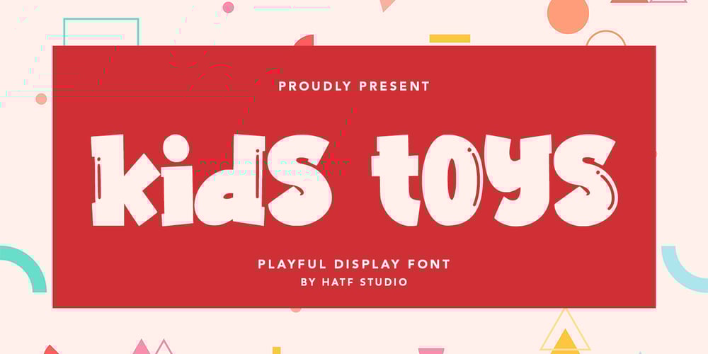 Kids Toys font