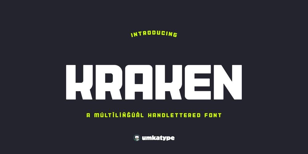 Kraken font