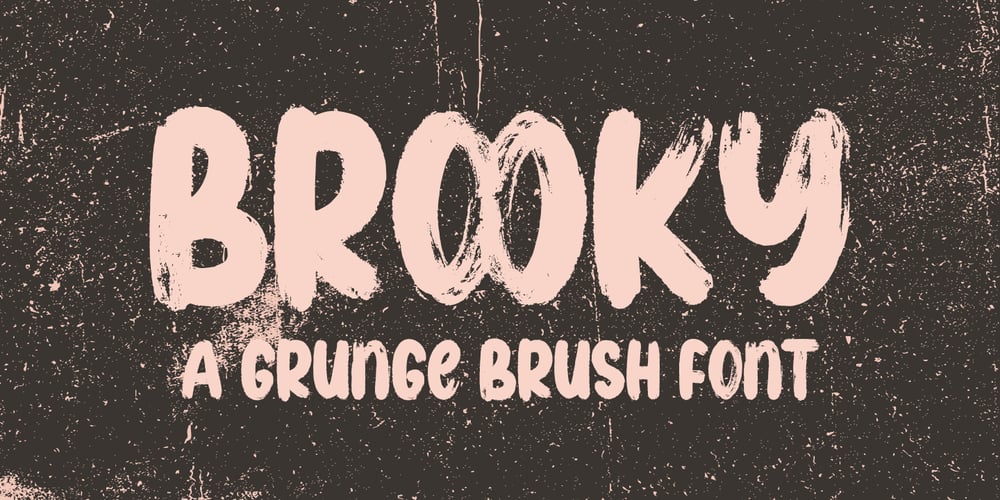 Brooky font