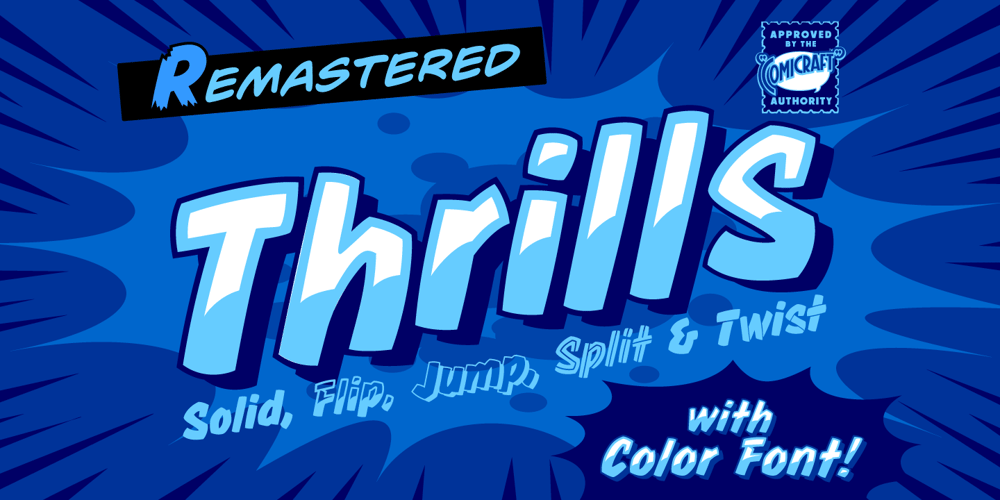 Thrills font