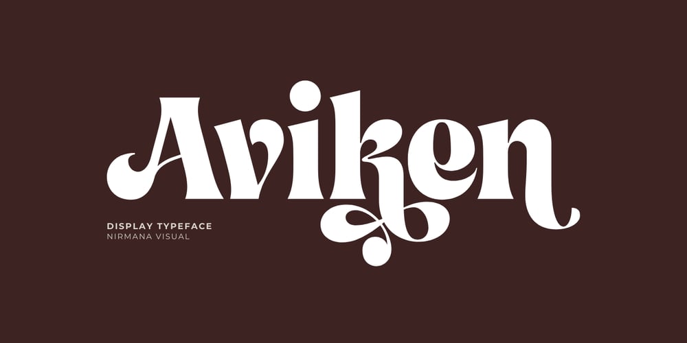 Aviken font