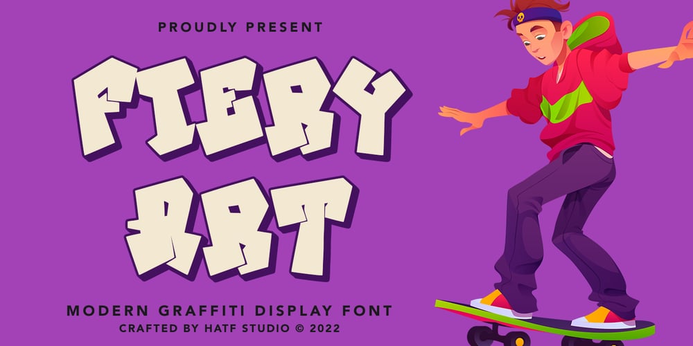 Fiery Art font