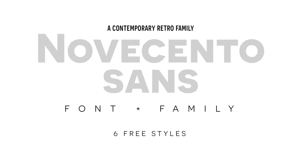Novecento Sans font
