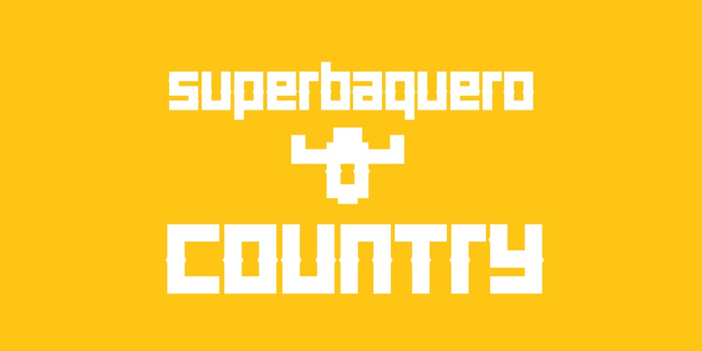 Superbaquero font