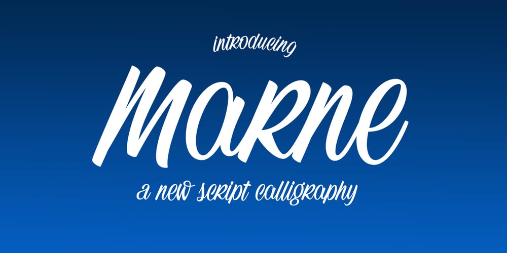 Marne font