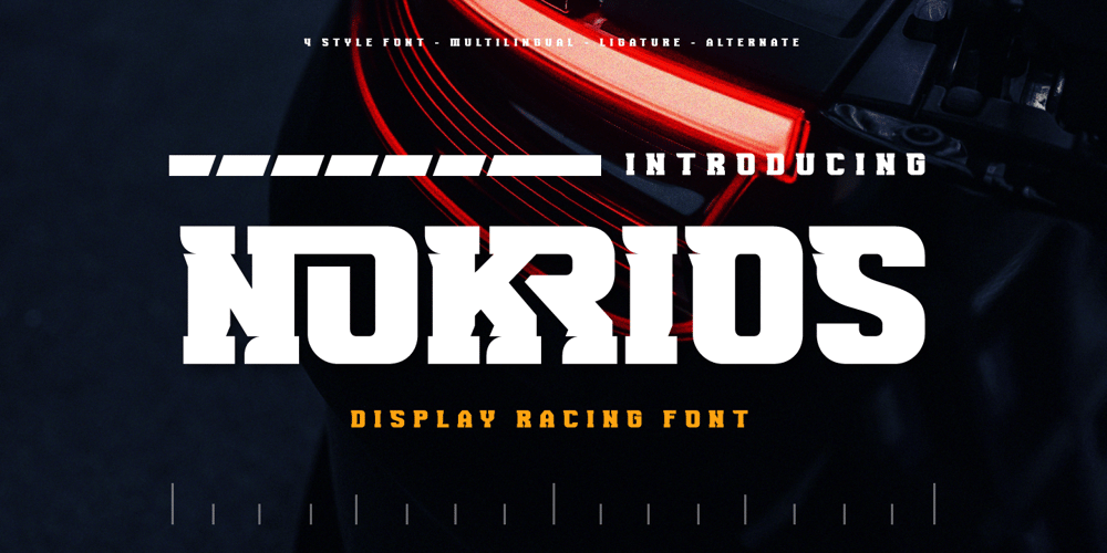 Nokrios font