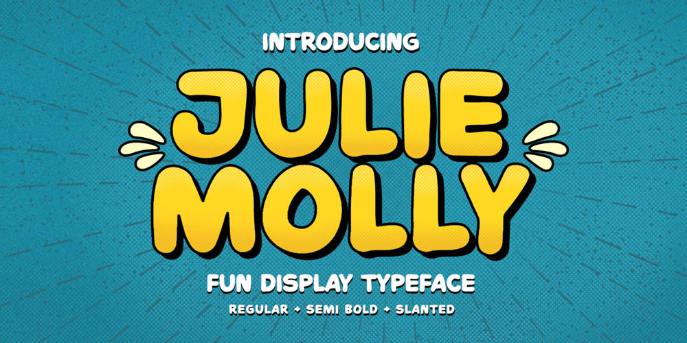 Julie Molly font