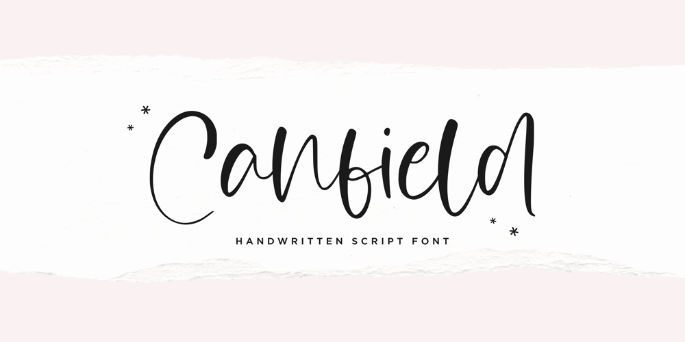 Canfield font