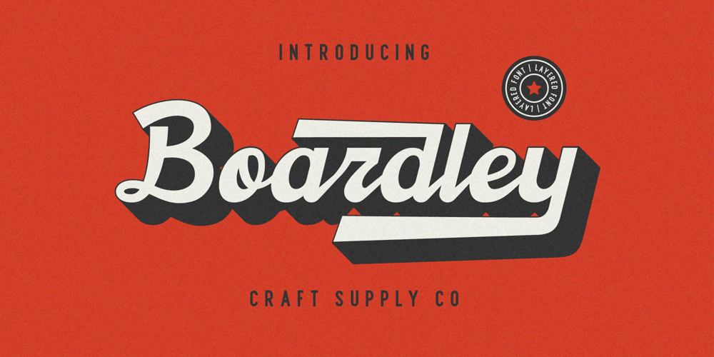 Boardley font