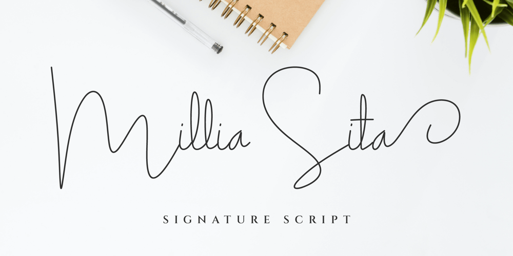 Millia Sita font
