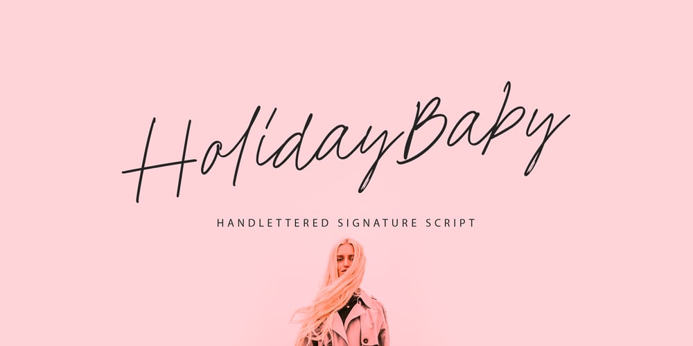 Holiday Baby font