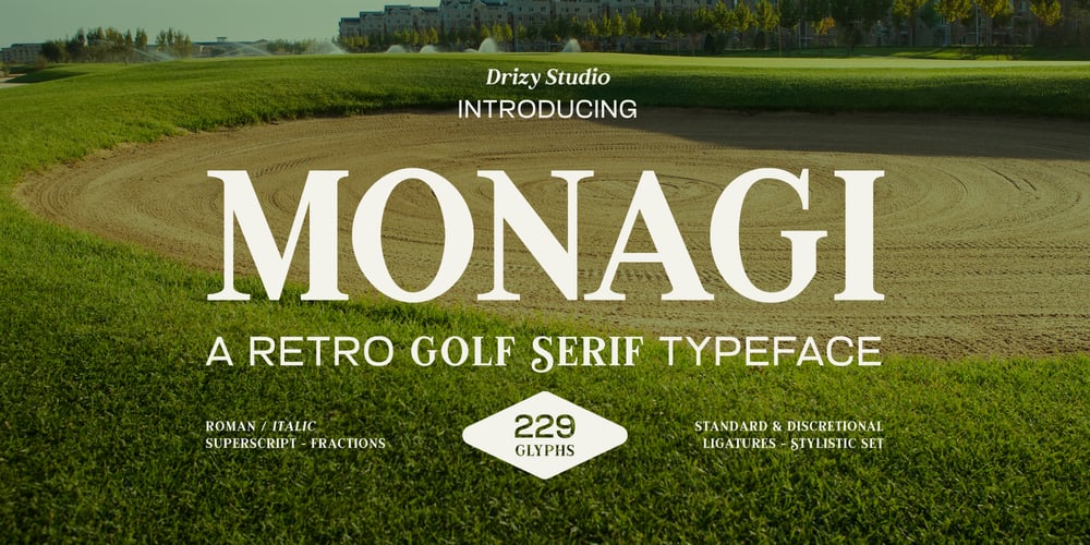 Monagi font