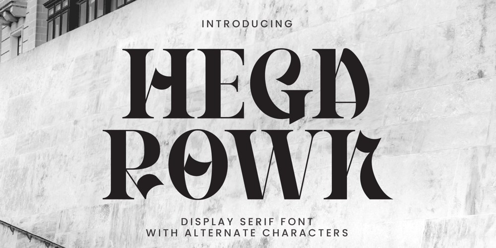 Hegarown font